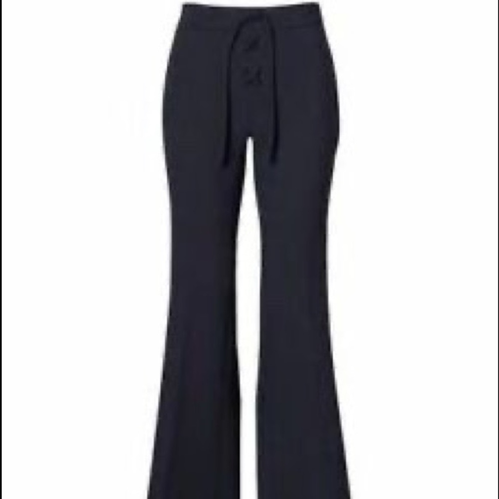Banana Republic x Olivia Palermo Navy Flared Pant